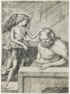 El ángel guardián, c. 1509 de Jacopo de Barbari